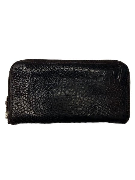CHROME HEARTS(クロムハーツ) / REC F ZIP ALLIGATOR/長財布/--/BLK