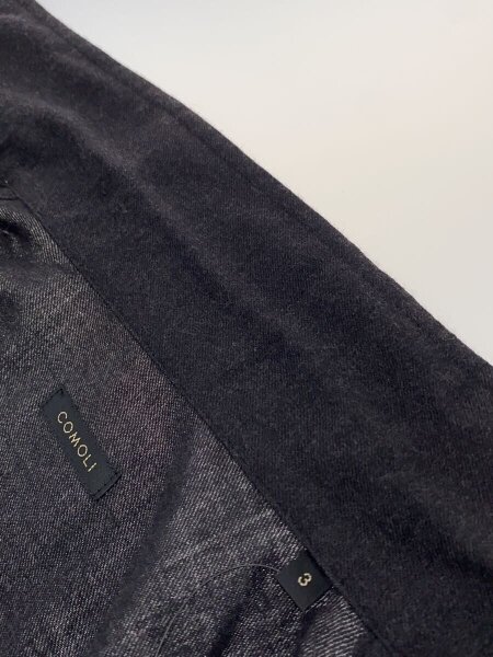 COMOLI(コモリ) / 22AW/ウールビエラスキッパーシャツ 長袖シャツ/3 