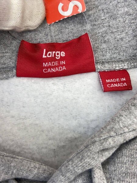 Supreme(シュプリーム) / 24SS/ドルロゴ/パーカー/L/コットン/GRY 