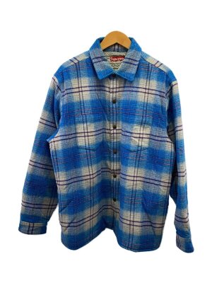 Supreme / 07SS/HARRINGTON JACKET/ジャケット/L/コットン/BLU/ストライプ/袖シミ有 Supreme(シュプリーム) / 07SS/HARRINGTON JACKET/ジャケット/L