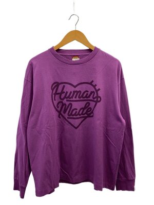 HUMAN MADE(ヒューマンメイド) / 長袖Tシャツ/XL/コットン/PUP/無地