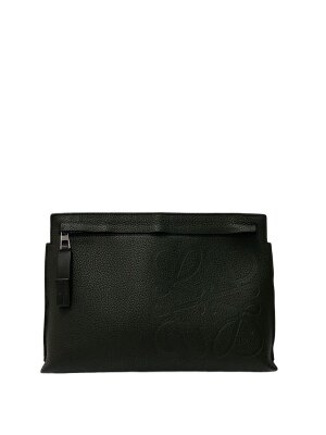 LOEWE(ロエベ) / ジュエリーボックス/ケース/小物/レザー/BLK/ロゴ