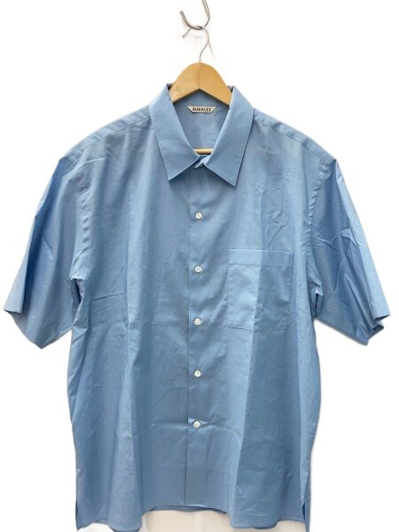 AURALEE(オーラリー) / 半袖シャツ/5/コットン/BLU/A25SS03TL/? NULL 
