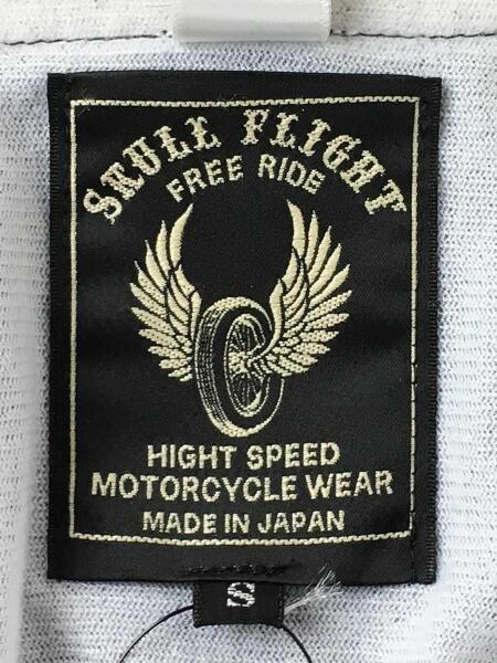 SKULL FLIGHT(スカルフライト) / コーチジャケット/S/ナイロン/BLK 