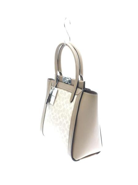 COACH(コーチ) / トループトートバッグ_シグネチャー/PVC/BEG/2way 