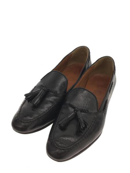 POLPETTA(ポルペッタ) / タッセルローファー/38.5/BLK/レザー | 中古品 
