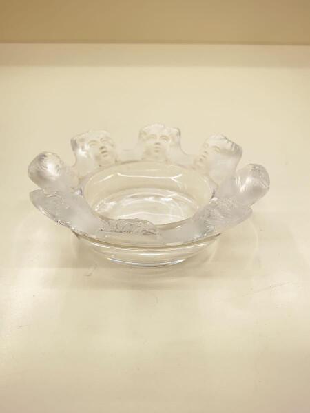 未使用品 LALIQUE クリスタル サンニコラス 小物入れ 灰皿 LALIQUE