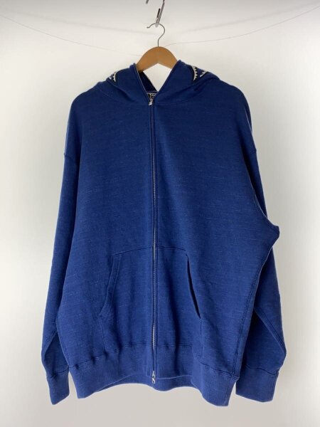 A BATHING APE(アベイシングエイプ) / ジップパーカー/XL/コットン/BLU 