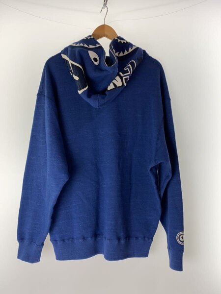 A BATHING APE(アベイシングエイプ) / ジップパーカー/XL/コットン/BLU 
