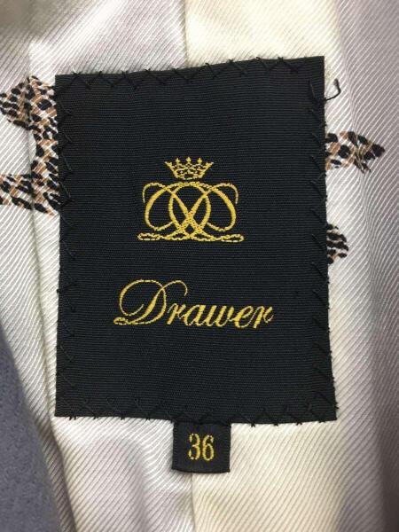 DRAWER(ドゥロワー) / チェスターコート/6525-299-0370/36/ウール/GRY