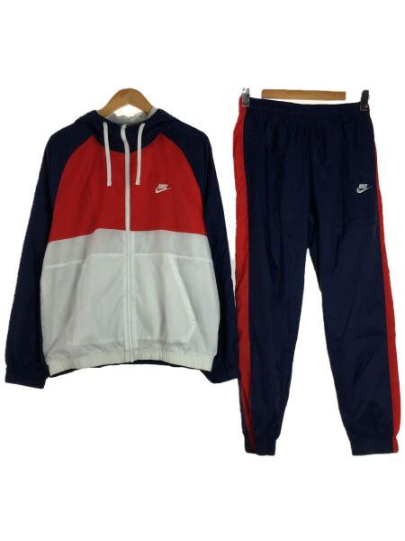 ナイロンジャケットパンツ 赤 ナイキ ウインドブレーカー NIKE