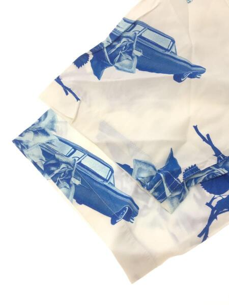 RADIALL(ラディアル) / 半袖シャツ/L/レーヨン/WHT/総柄/RAD-20SS