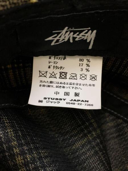 STUSSY(ステューシー) / バケットハット/--/ポリエステル/BLK/メンズ