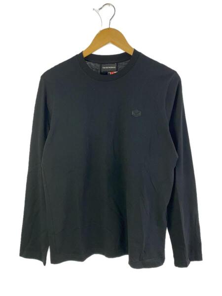 EMPORIO ARMANI(エンポリオアルマーニ) / 長袖Tシャツ/M/コットン/BLK 