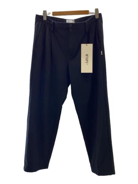 【M】WTAPS 222TQDT-PTM06 定価27,500円 黒 WTAPS(ダブルタップス) / ボトム/4/ポリエステル/BLK/無地/222TQDT