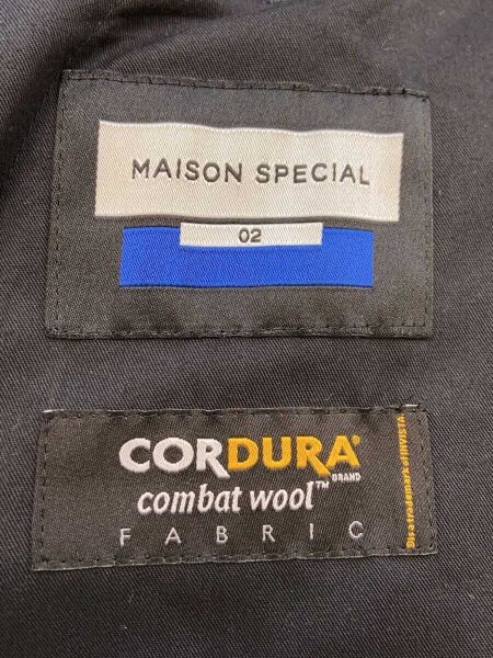 MAISON SPECIAL(メゾンスペシャル) / ボトム/2/ウール/NVY/11231461229