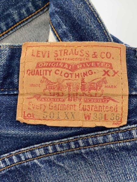 Levi’s / ストレートパンツ/30/デニム/IDG/無地/501XX/推定90年代/USA製 Levi's(リーバイス) / ストレートパンツ/30/デニム/IDG/無地/501XX/90s