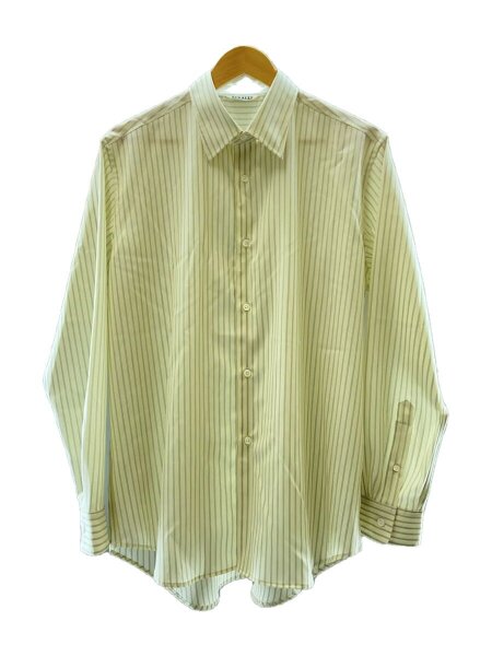 AURALEE 25SS ストライプ シャツ 3 オーラリー