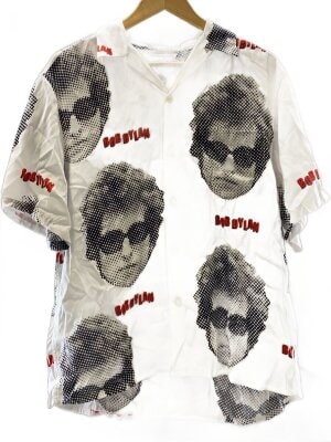 WACKO MARIA(ワコマリア) / アロハシャツ/M/レーヨン/WHT/花柄/極楽鳥