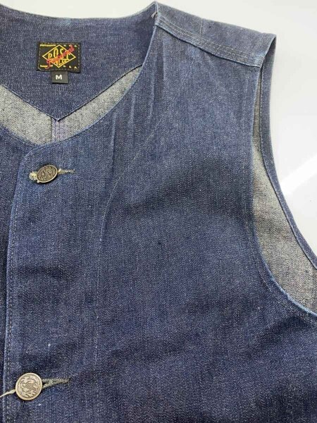 POST OVERALLS(ポストオーバーオールズ) / ベスト/M/デニム/IDG | 古着