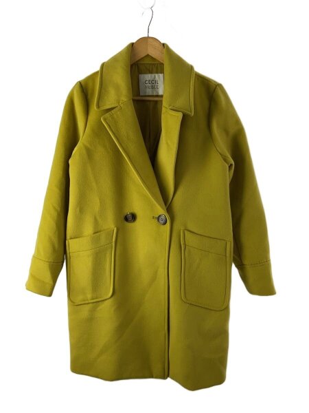 CECIL McBEE セシルマクビー ウールロングコート フォックスファー 