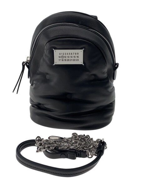 margielaブラックレザーショルダーバッグ Maison Margiela(メゾンマルジェラ) / ショルダーバッグ/レザー/BLK