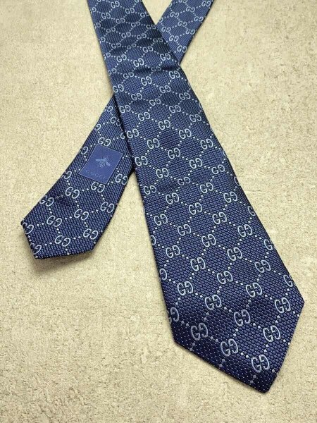 GUCCI(グッチ) / ネクタイ/シルク/NVY/メンズ/408865 | 中古品の販売