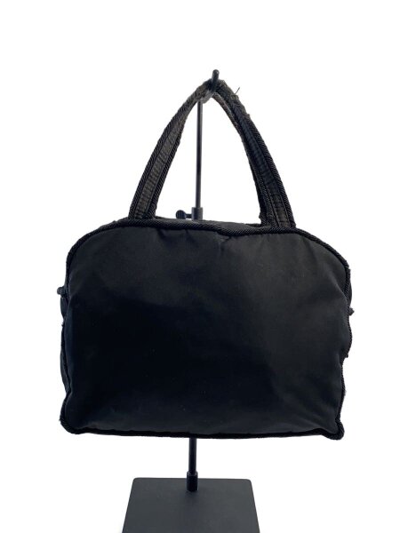 PRADA(プラダ) / ビーズロゴ/ハンドバッグ/ナイロン/BLK | 中古