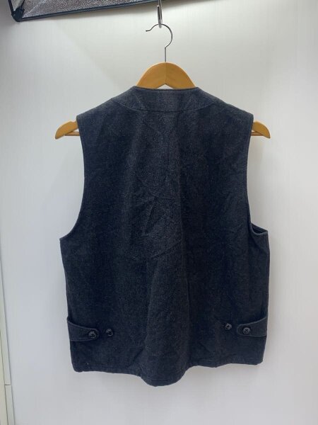 PHIGVEL / MARKERS&Co/ベスト/2/ウール/BLK/無地/PMAE-VT02 PHIGVEL(フィグベル) / MARKERS&Co/ベスト/2/ウール/BLK/無地/PMAE