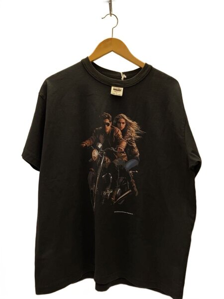 DAIRIKU(ダイリク) / Avec Bikers H-S Tag Tee/Tシャツ/M/コットン/BLK 