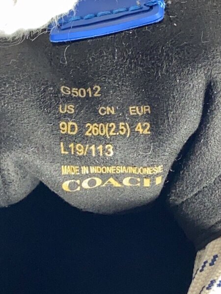 【新品未使用】 COACH コーチ デッキシューズ 26㎝ 新品未使用】 COACH コーチ デッキシューズ 26㎝ 新品未使用】 COACH