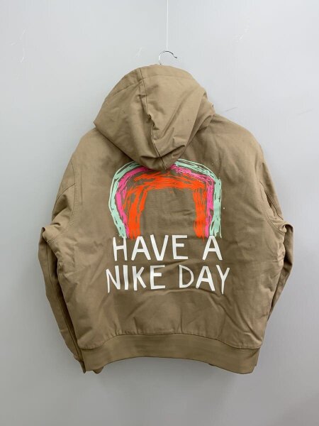 NIKE(ナイキ) / HAVE A NIKE DAY中綿ジャケット/M/コットン/BEG/DQ4184 