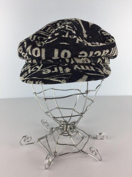 HYSTERIC GLAMOUR キャスケット デニム 総柄 インディゴ 帽子 HYSTERIC