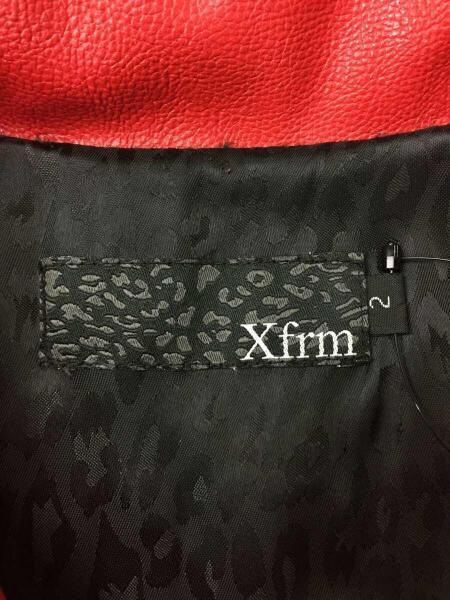 Xfrm(トランスフォーム) / レザージャケット・ブルゾン/2/フェイク 