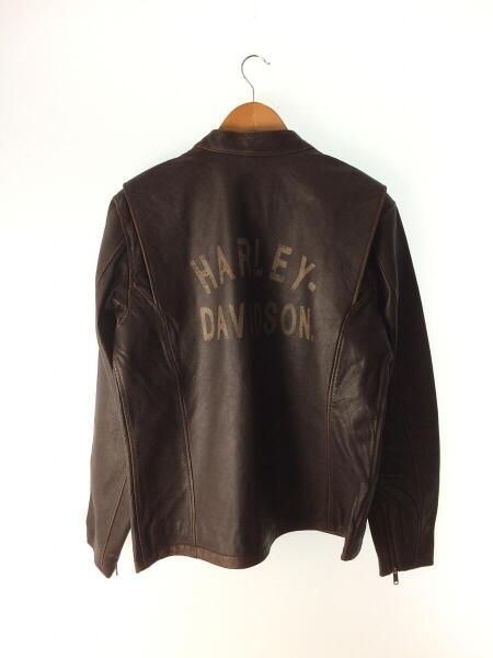 HARLEY-DAVIDSON レザージャケット ダークブラウン HARLEY DAVIDSON ヴィンテージ ダークブラウン レザージャケット