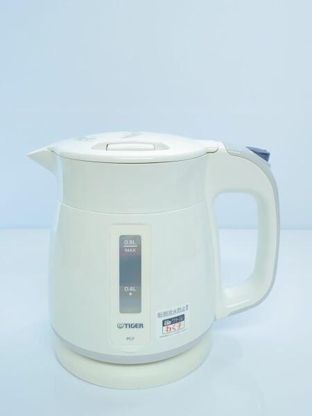 TIGER タイガー 電機ケトル わく子 (PCF-G080 W ホワイト)