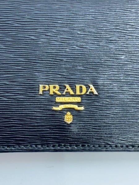 PRADA(プラダ) / VITELLO MOVE/サフィアーノ/2つ折り財布/レザー/BLK 
