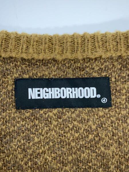 NEIGHBORHOOD(ネイバーフッド) / カーディガン(厚手)/L/モヘア/BRW 