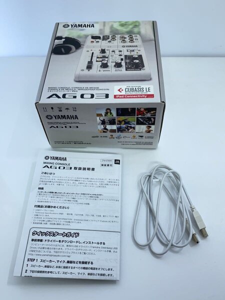 YAMAHA(ヤマハ) / AG03 ミキシングコンソール AG03 | 中古品の販売