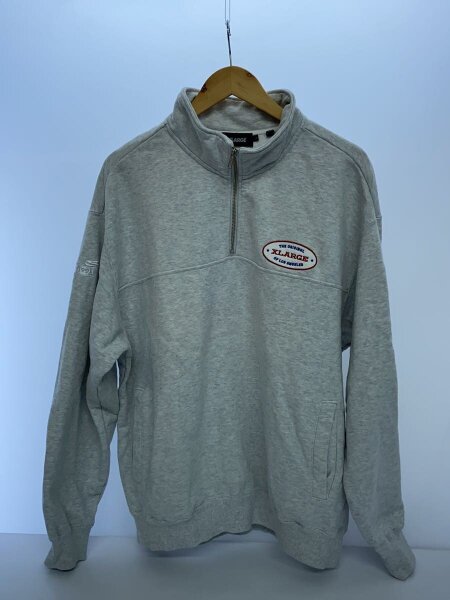 X-LARGE(エクストララージ) / CLASSIC OVAL LOGO HALF ZIP SWEAT/L 
