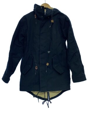 新品未使用タグ付き FAT フェイクレザースタジャンNAVY SKINNY(L) 新品