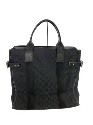 GUCCI(グッチ) / トートバッグ/PVC/BEG/総柄/002・090・6487/角破れ