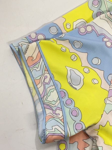 LEONARD(レオナール) / 半袖カットソー/40/ナイロン/マルチカラー/総柄