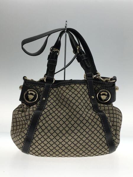 GUCCI ダイヤモンドパターン トートバッグ GUCCI(グッチ) ⁄ バイカラー 