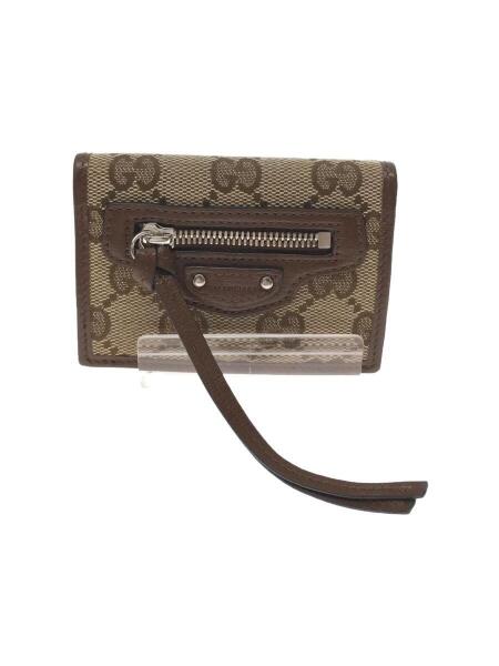 GUCCI(グッチ) / 3つ折り財布/キャンバス/GUCCI/BALENCIAGA/キャンバス 