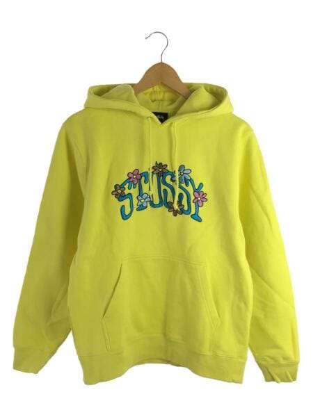 stussy パーカー イエローS stussy (ステューシー) パーカー イエロー