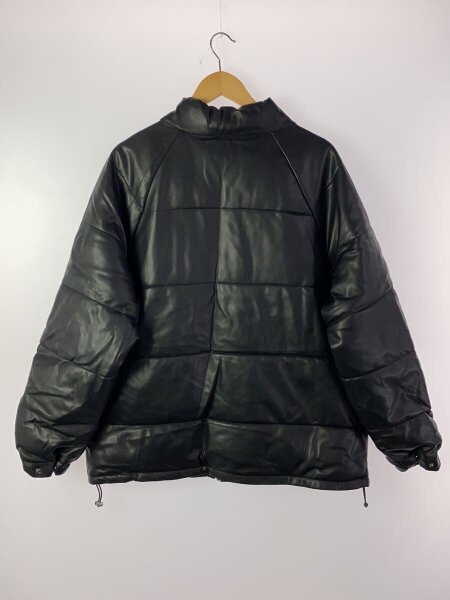 Suggestion ブラックレザーダウンジャケット 本革