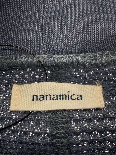 nanamica / ニット・セーター(厚手)/XS/コットン/BLU/無地/S25SH103// nanamica(ナナミカ) / ニット・セーター(厚手)/XS/コットン/BLU/無地