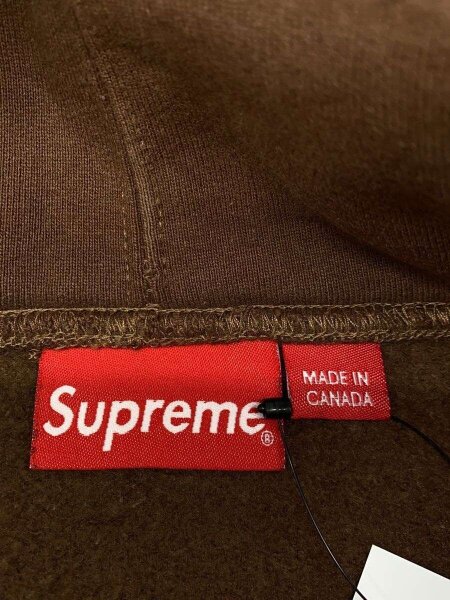 Supreme(シュプリーム) / パーカー/22AW/S LOGO HOODED/L/コットン/BRW