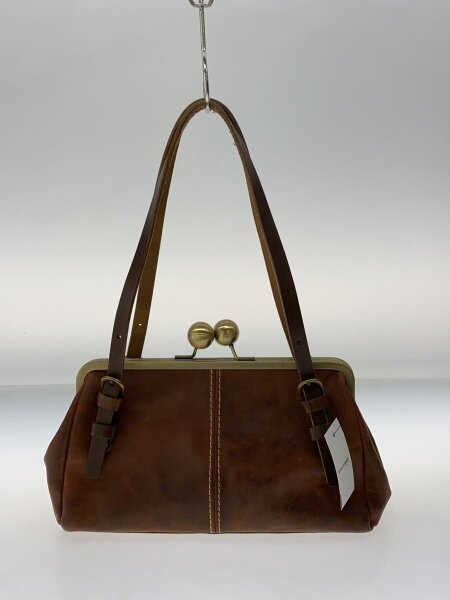 Ain Soph アインソフ レザー がま口 ハンドバッグ 本革 Ain Soph 
